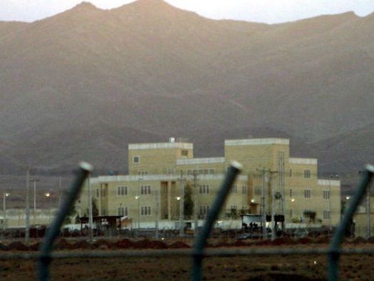 Iran's nuclear enrichment site in Natanz, Isfahan Province.