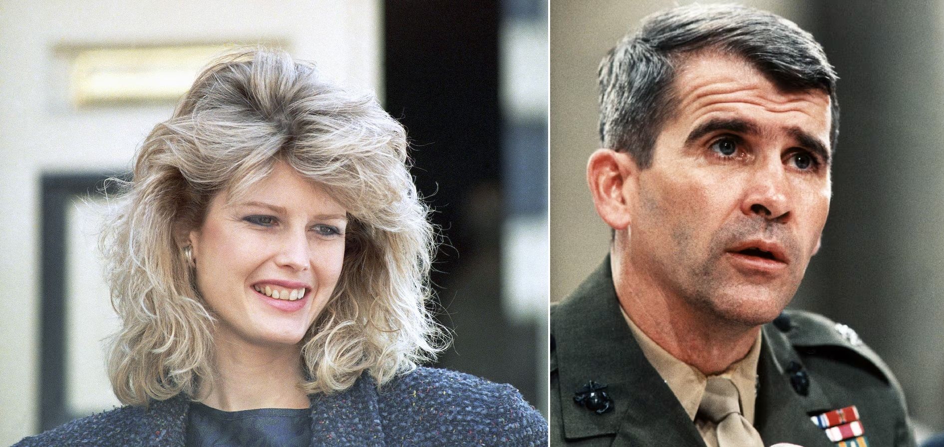 الیور نورث و فان هال، چهره‌های کلیدی ماجرای ایران-کنترا، ازدواج کردند