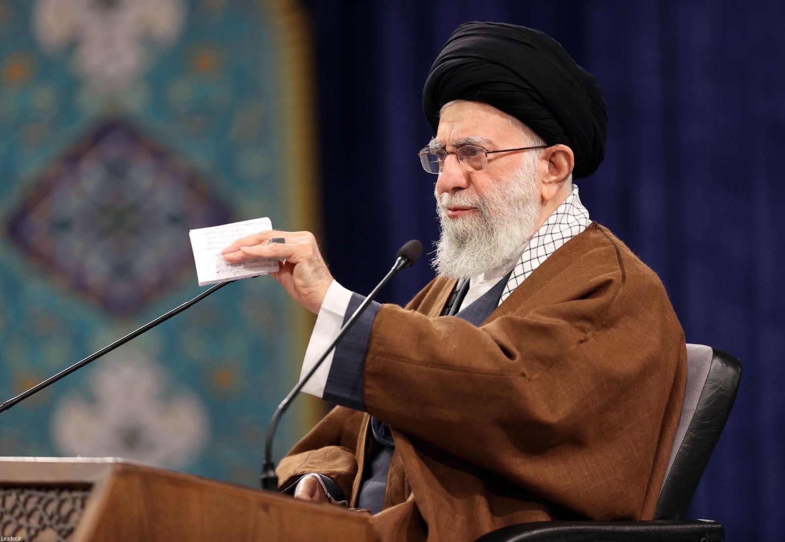 Iran Leader Urges Muslim Nations To Reinforce Palestinian Groups