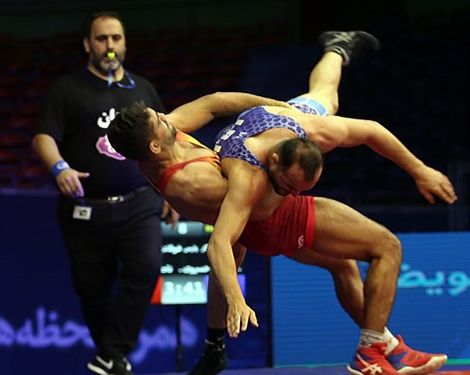 فولادین ذوب آمل قهرمان لیگ کشتی فرنگی ایران شد