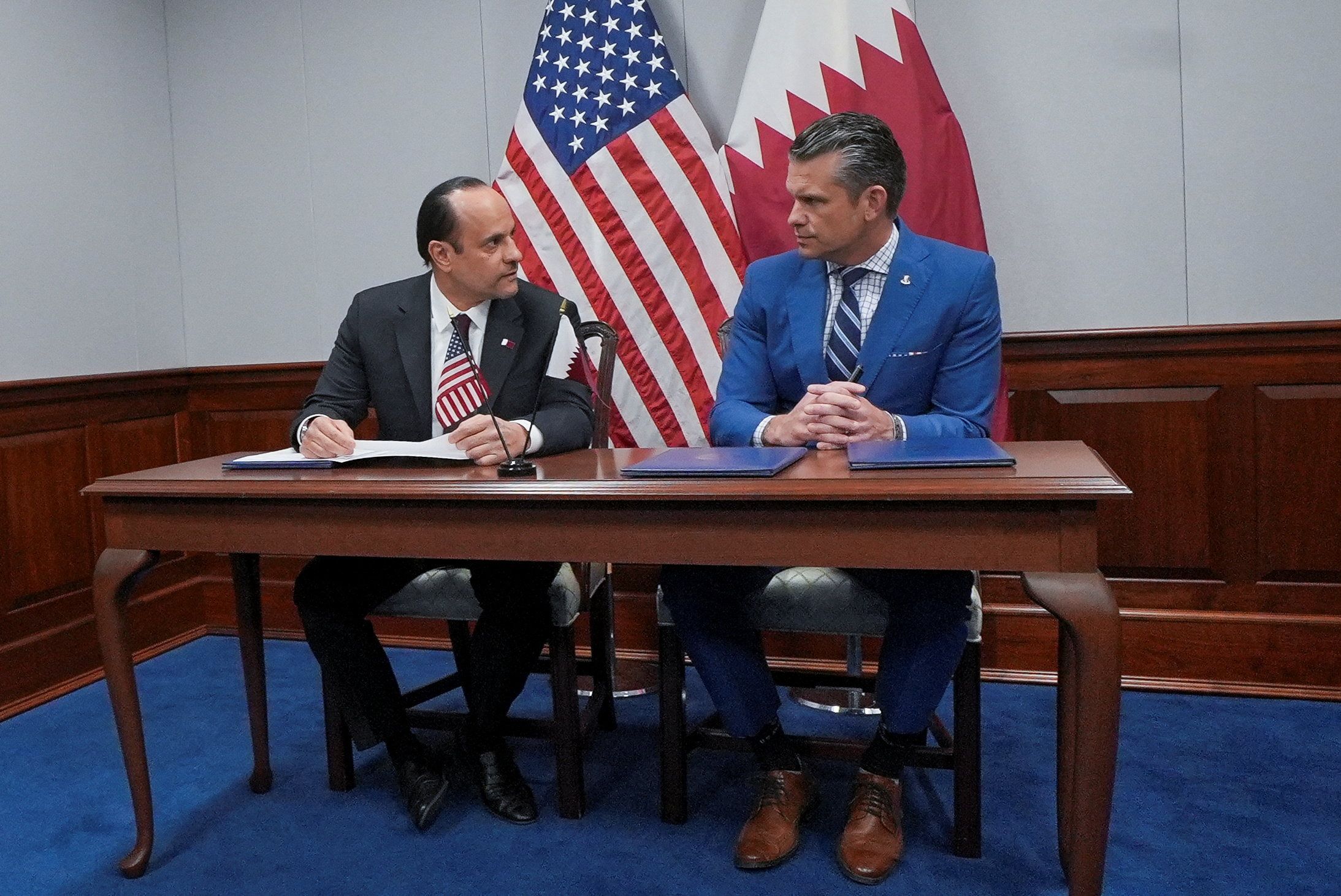 وزیر جنگ آمریکا: قطر در آمریکا پایگاه آموزشی نظامی می‌سازد