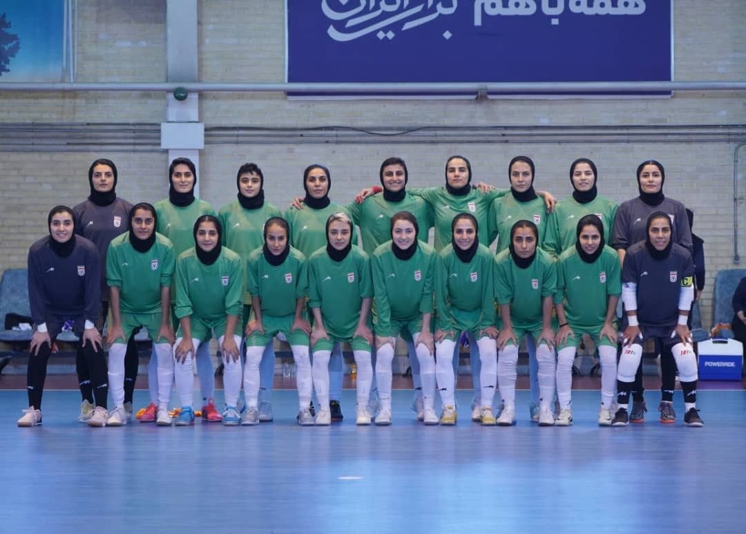 دعوت از ۱۷ بازیکن به اردوی تیم ملی فوتسال زنان برای دیدار با تیم ملی روسیه