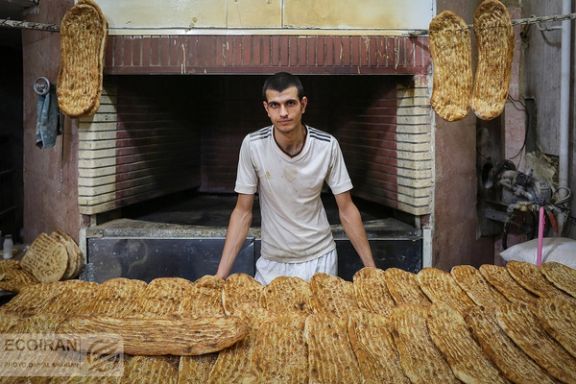 A barbari bakery in Iran