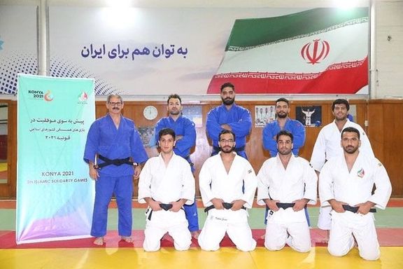 دعوا و درگیری فیزیکی جودوکاران ایران در قونیه