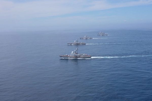 Ukraine says it hit Russian ships accused of carrying arms between Iran and Russia