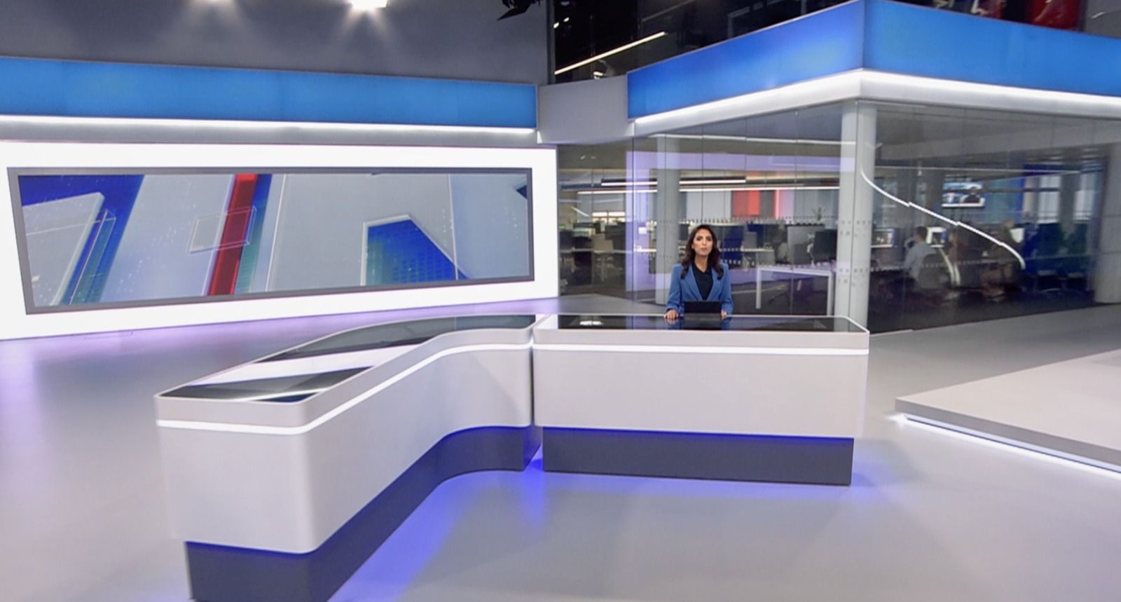 Iran International studio in London  