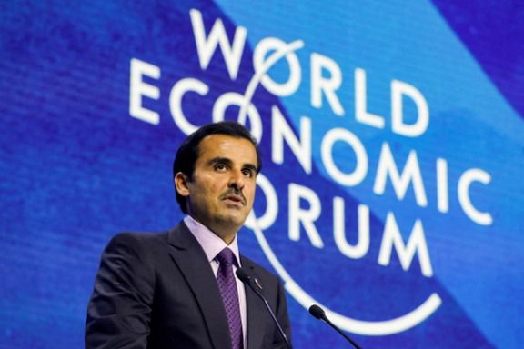 امیر قطر در داووس: مدعی نقش میانجی میان غرب و ایران نیستیم