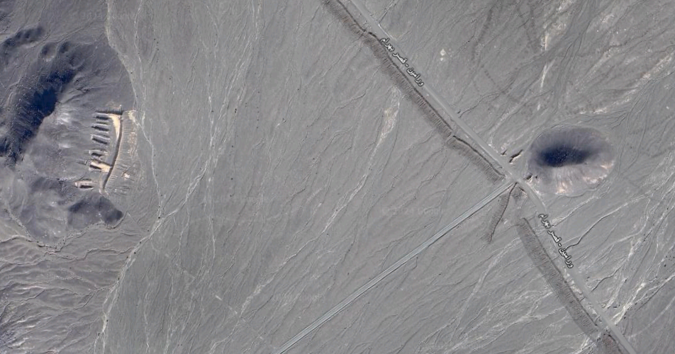 پارک ملی کویر، تاسیسات نظامی سپاه