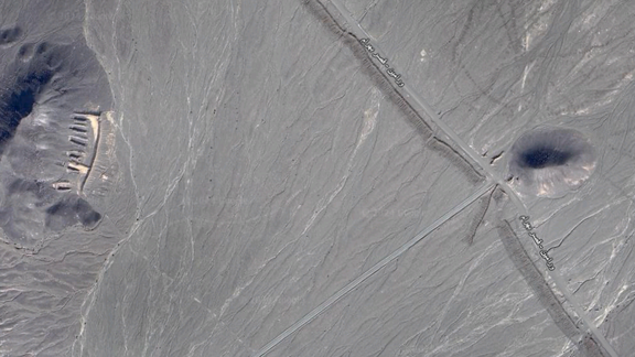 پارک ملی کویر، تاسیسات نظامی سپاه