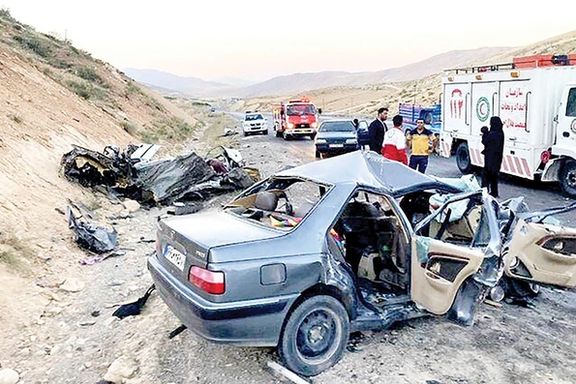تصادفات رانندگی سومین عامل مرگ و میر در ایران است