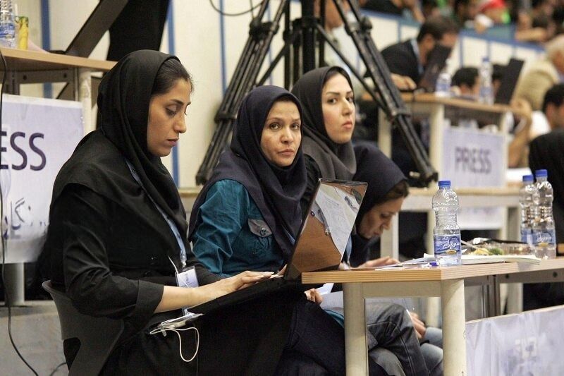 افزایش تدریجی حضور خبرنگاران زن در رسانه‌های ایران