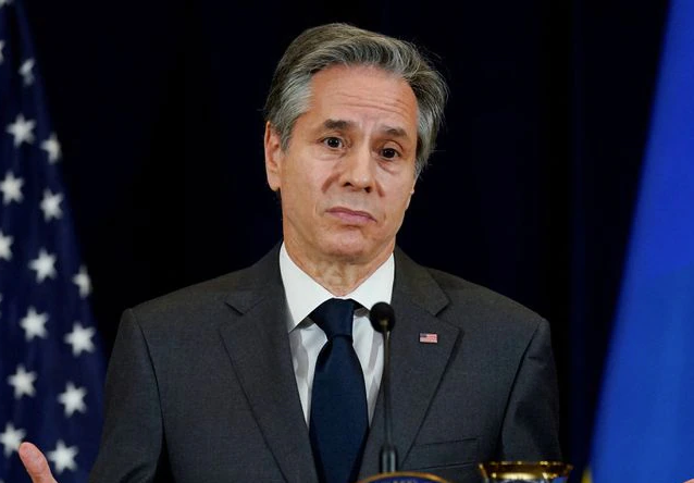 وزیر خارجه آمریکا: به واکنش بی‌سابقه به حمله روسیه ادامه می‌دهیم