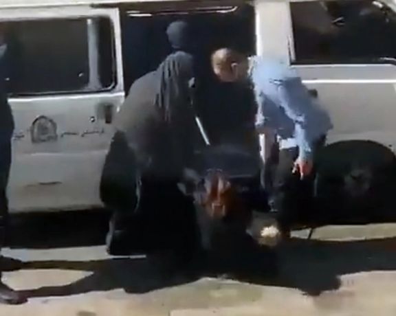 مقام انتظامی تهران: وسیلهای که در فیلم بازداشت دختر جوان دیده شد، چوب نیست بند کیف اوست