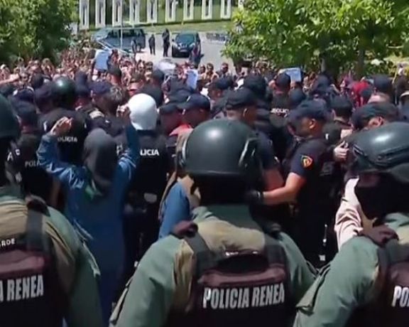 US Says Albania’s Raid On Iranian MEK Compound Legal