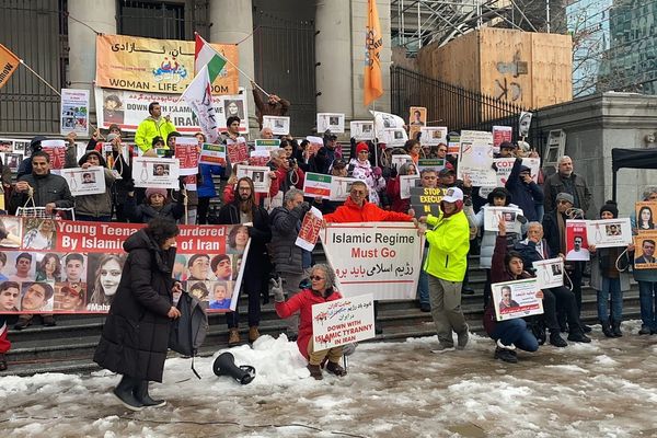 Global Protests Condemn Death Sentences In Iran