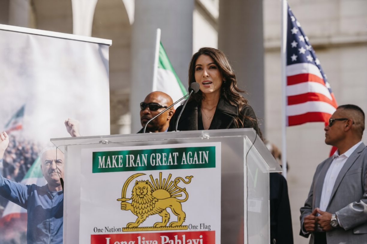 نور پهلوی: جمهوری اسلامی هرگز تا این حد به سقوط نزدیک نبوده است