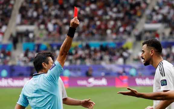 اطلاعیه رسمی AFC؛اخراج ایمن حسین توسط فغانی قانونی و درست بود