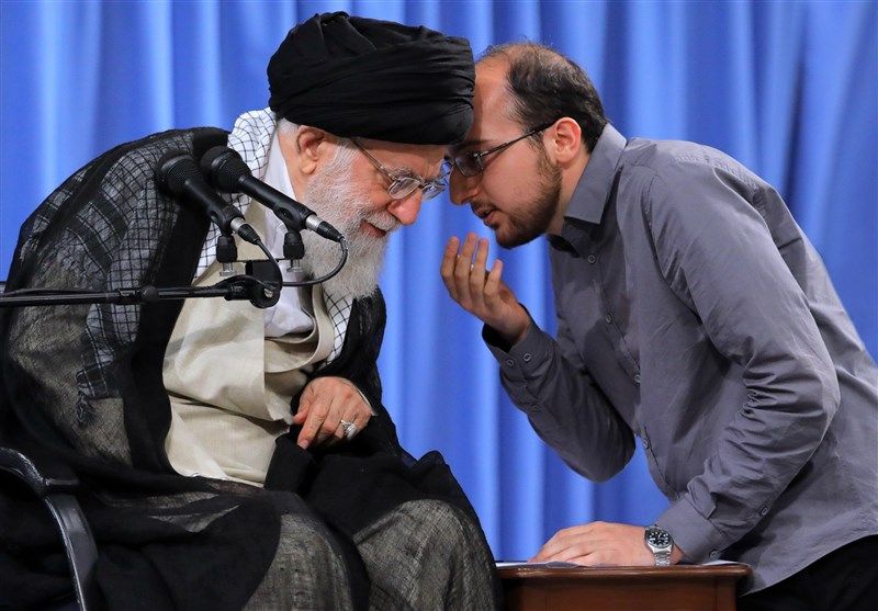 Iran's Supreme Leader Ali Khamenei during a meeting in Tehran 