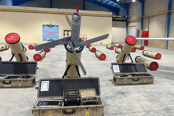Iran unveils new loitering drone, announces drone buildup