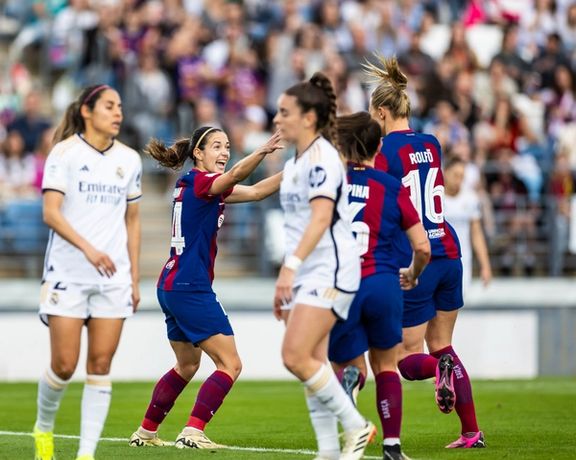 رئال مادرید ۰-۳ بارسلونا؛ برتری دوباره یاران بونماتی در الکلاسیکو زنان