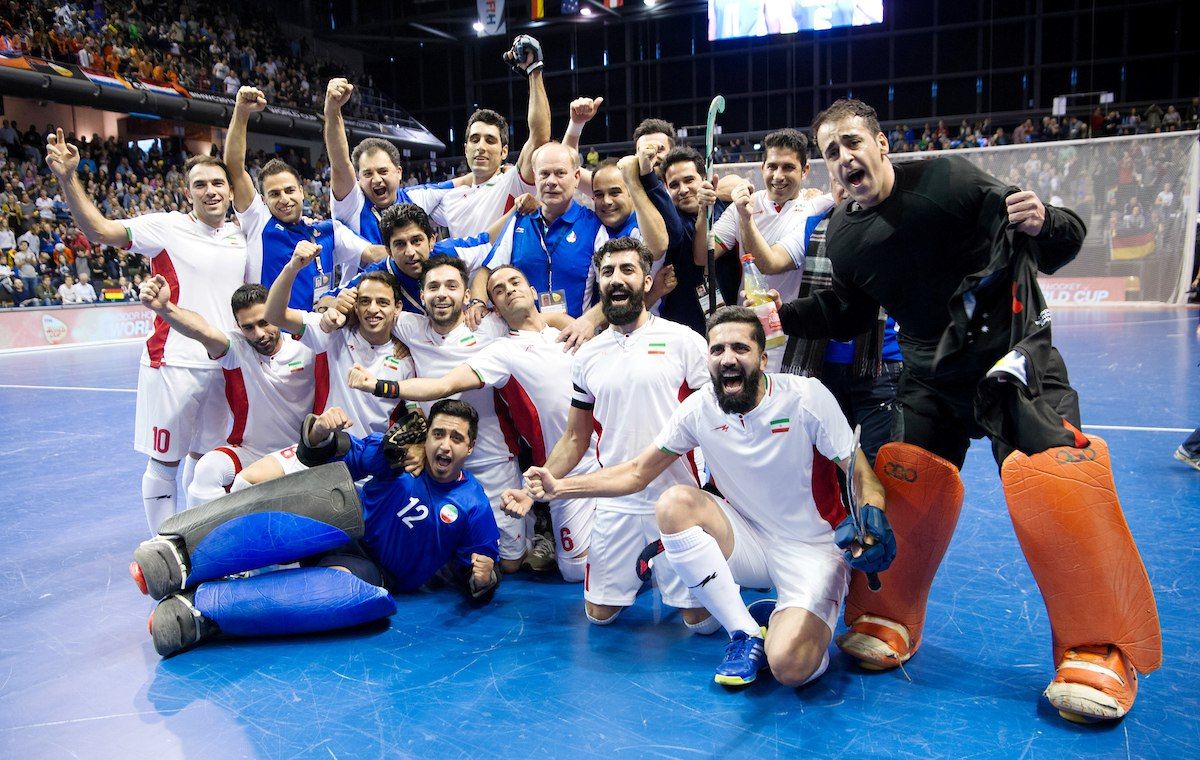 تیم هاکی ایران، آمریکا را شکست داد و سوم جهان شد