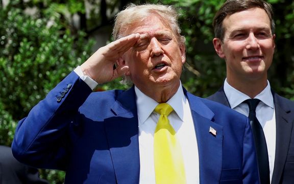 ترامپ پس از حمله به ایران: خدایا دوستت داریم