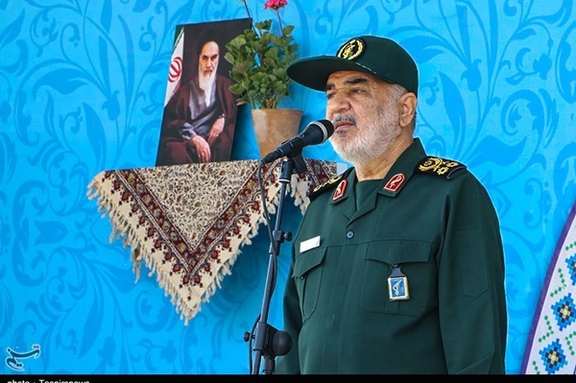 Revolutionary Guard’s commander Hossein Salami