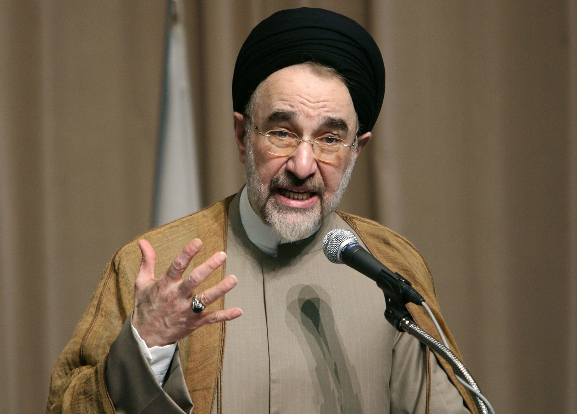 Former (1997-2005) Iranian President Mohammad Khatami