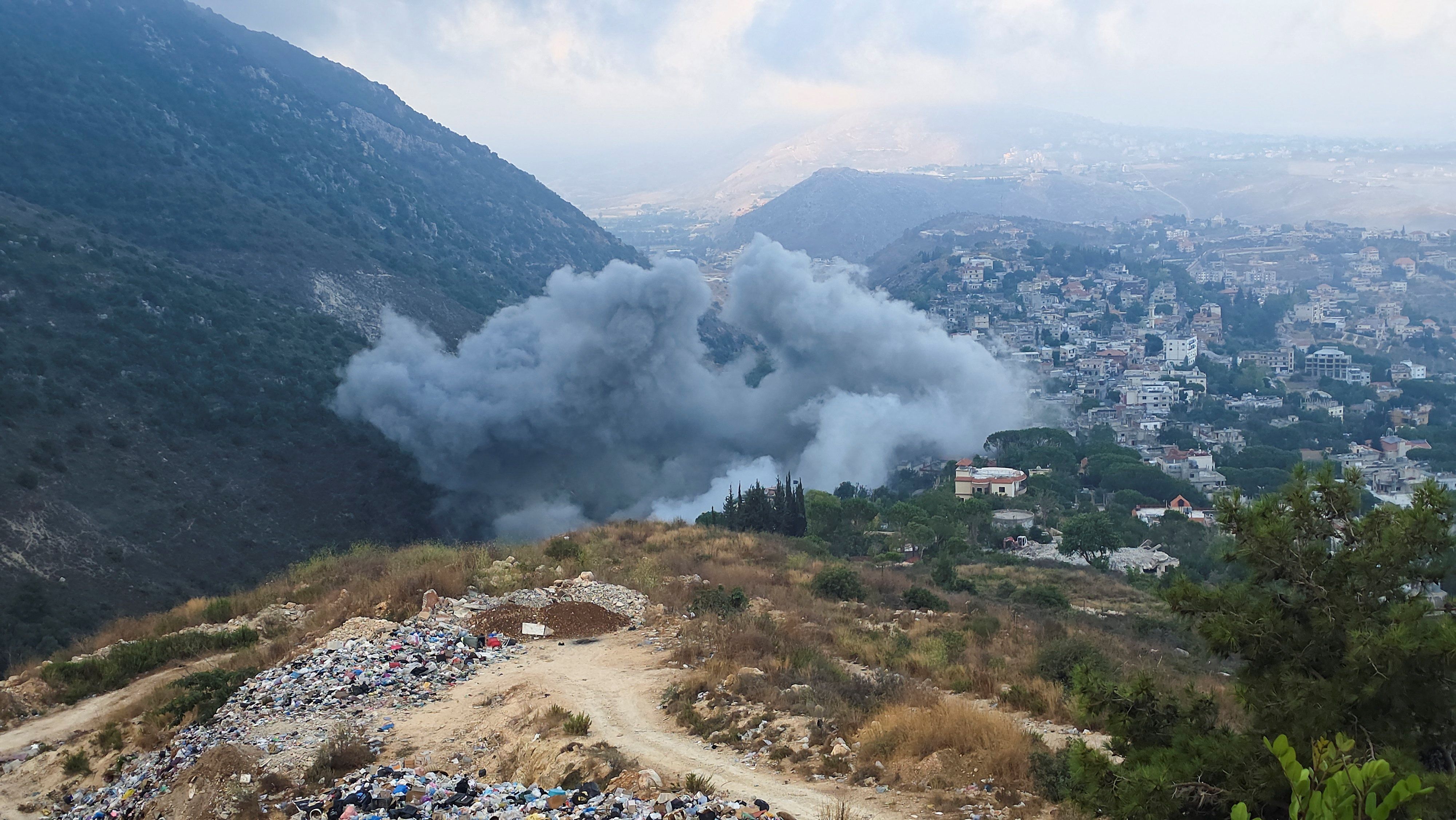 حملات اسرائیل به جنوب لبنان، ۱۵ شهریور