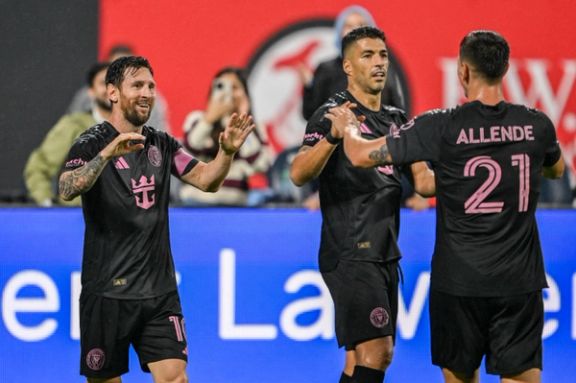 اینتر میامی ۴-۰ نیویورک سیتی؛ آتش بازی لیونل مسی و رفقا در MLS