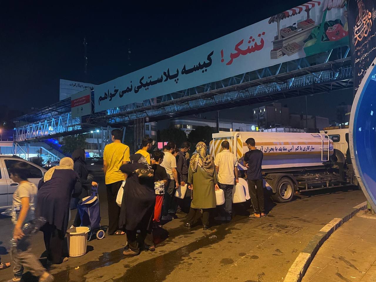 Water Outage Continues As Iran Officials Claim It Ended 