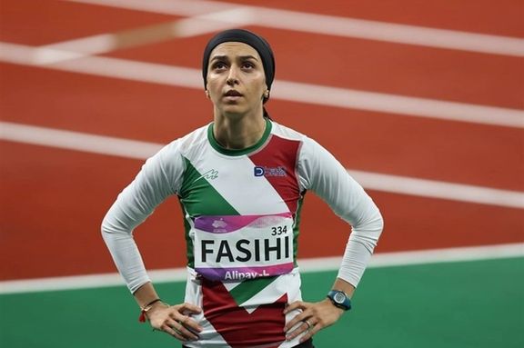 فرزانه فصیحی در مسابقات دوومیدانی سوئیس چهارم شد