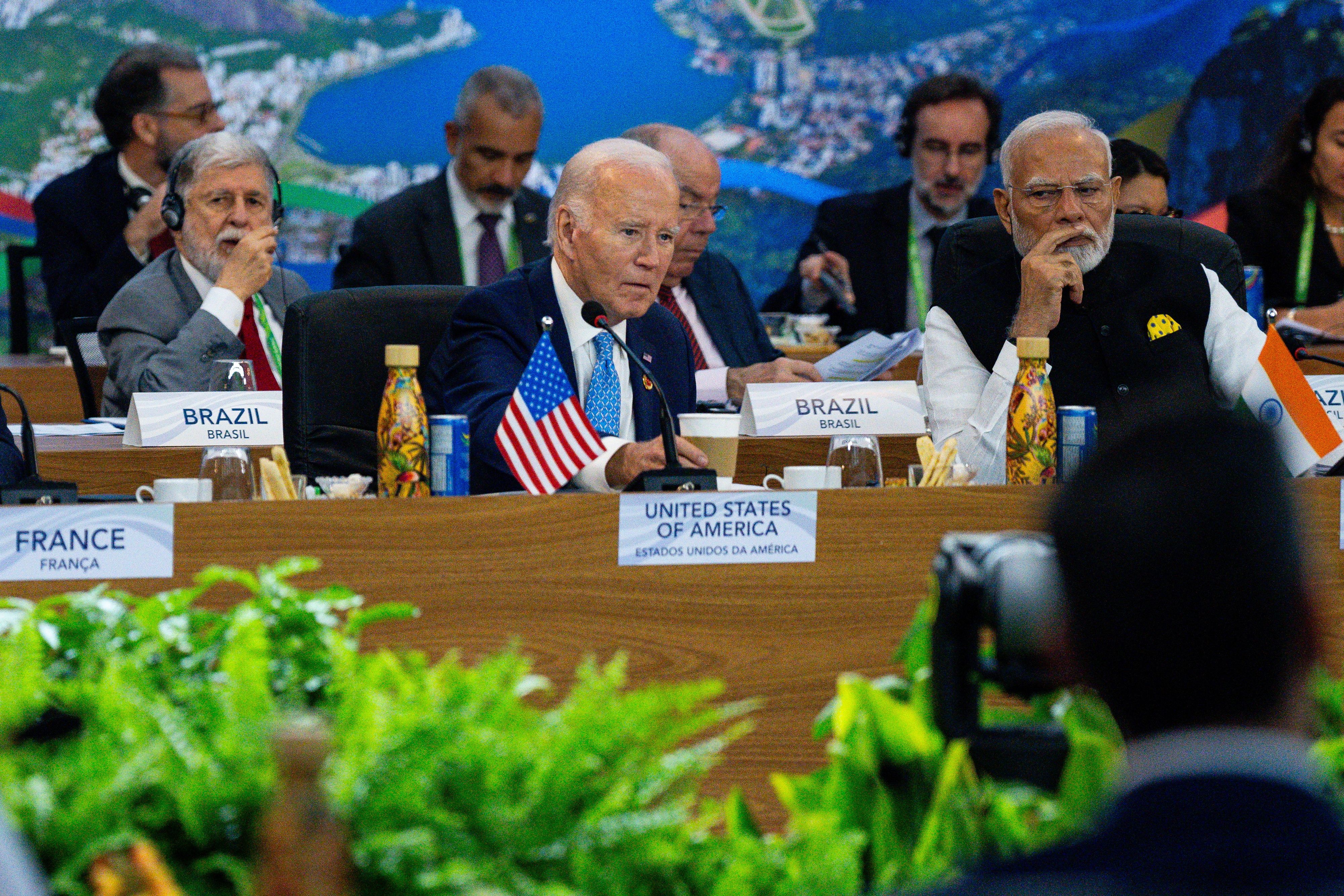 سخنرانی بایدن در اجلاس گروه ۲۰؛ تاکید بر حاکمیت اوکراین و افزایش فشارها بر حماس