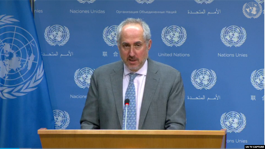 سخنگوی سازمان ملل به ایران اینترنشنال: از استفاده بیش از حد زور علیه معترضان ایران نگرانیم