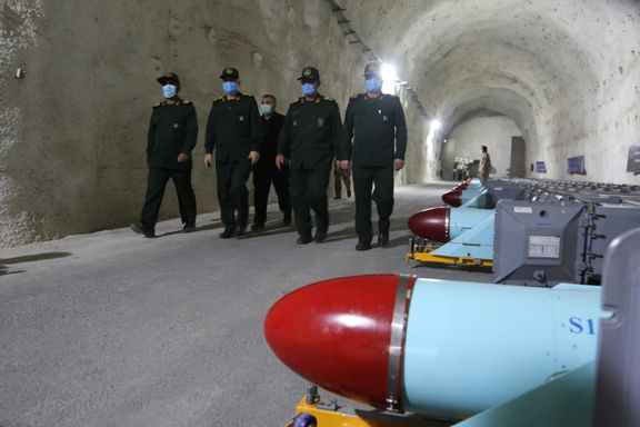 An underground 'missile city' somewhere in southern Iran