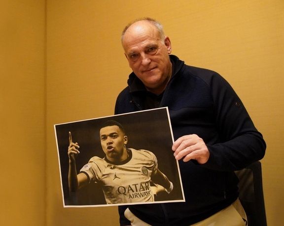 خاویر تباس، رئیس لالیگا: امباپه به رئال میپیوندد اما این انتقال تضمین قهرمانی نیست