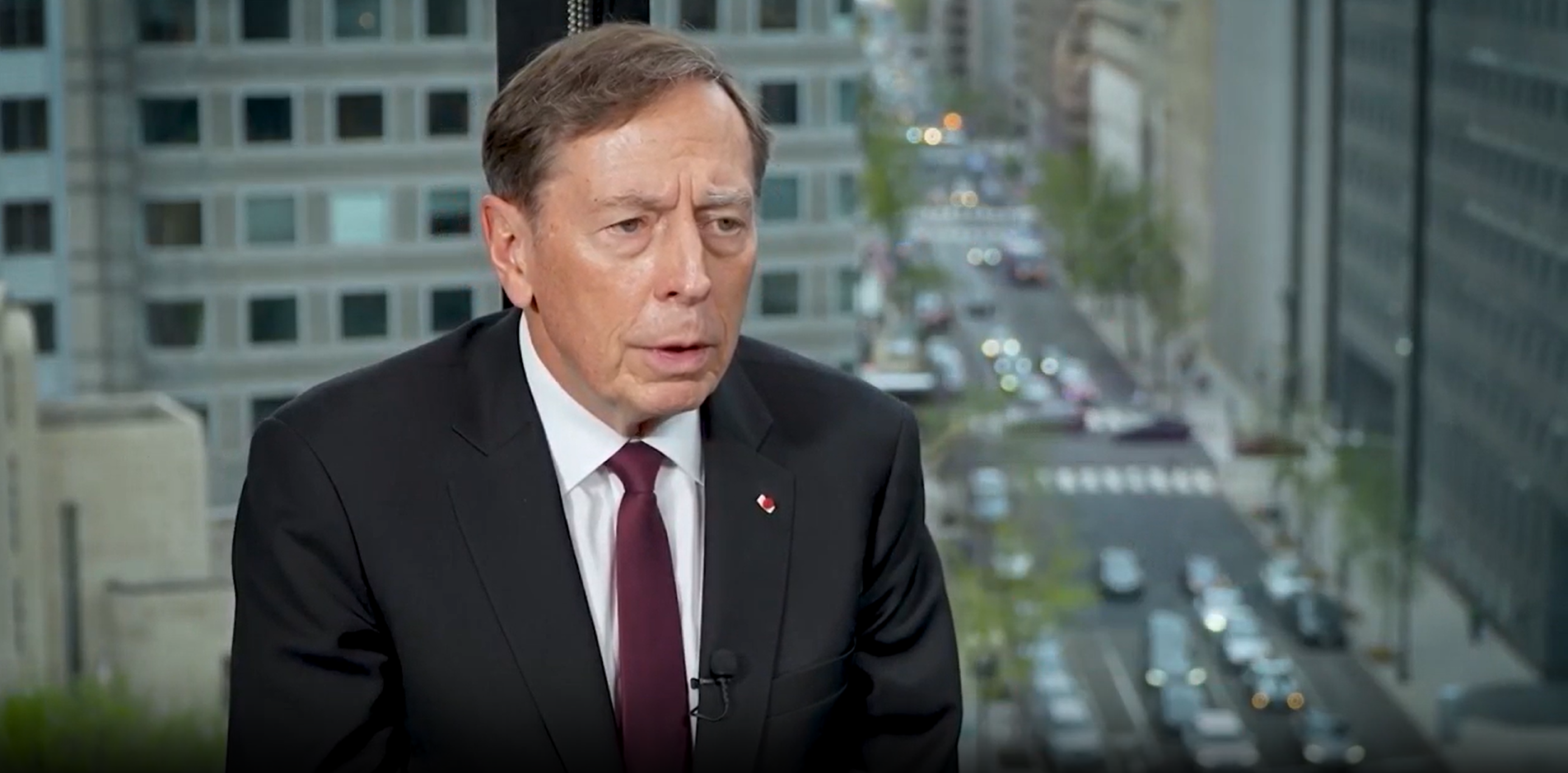 Trump’s 14-day deadline timed for carrier arrival in Mideast, Petraeus says