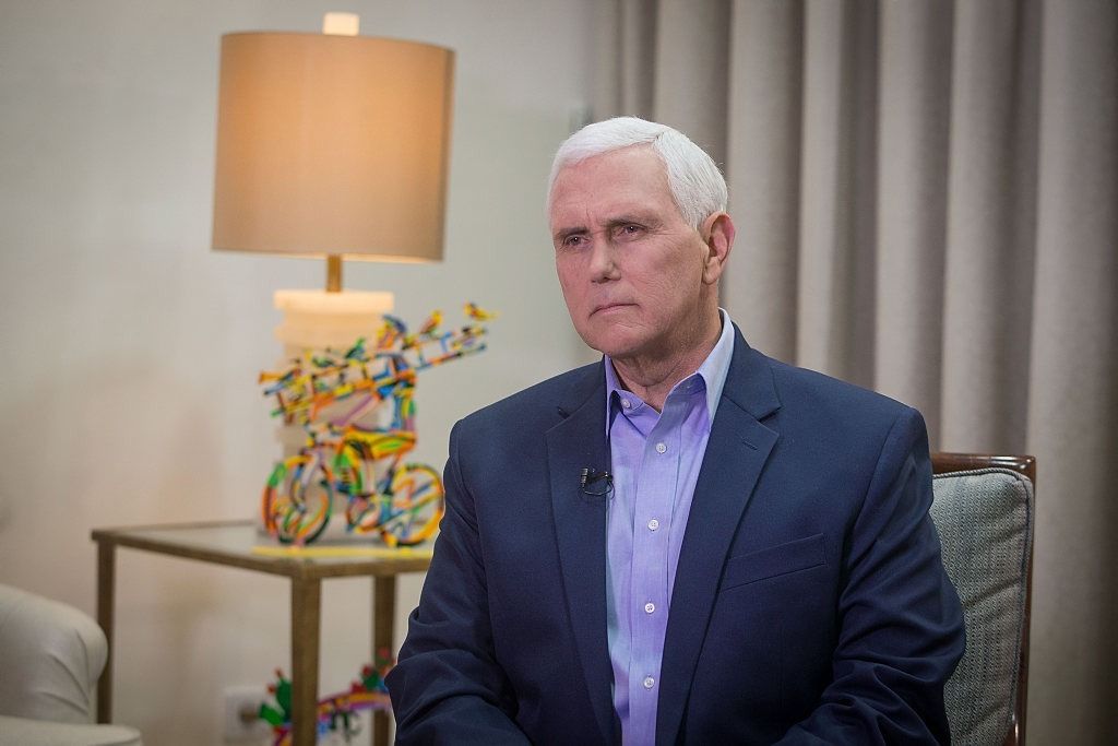 Pence In Israel Says Republicans Will Again Dump JCPOA After 2024