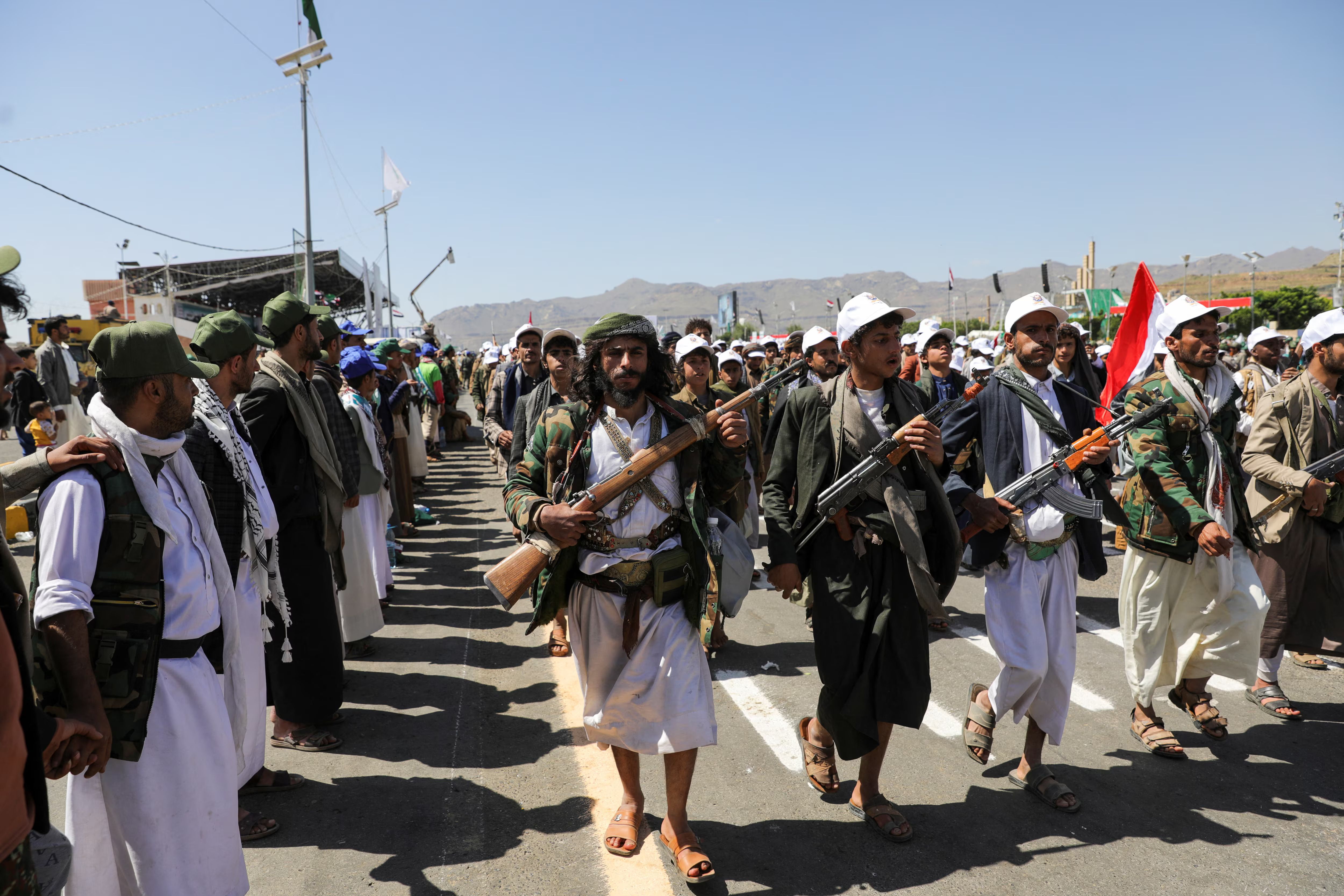 Iran says it is not supporting or training Yemen's Houthis